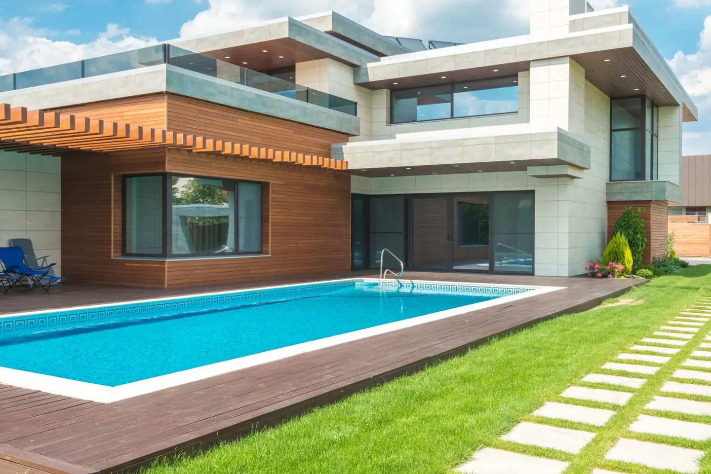Swimming pool built in Wallanbah, NSW